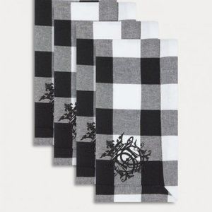 Trish Scully Buffalo Check Napkins Set of 4